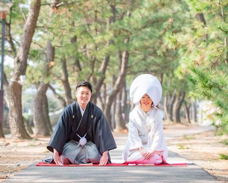 福岡　百道浜での前撮り│福岡の前撮り・フォトウェディングはTHE WEDDING TOWN