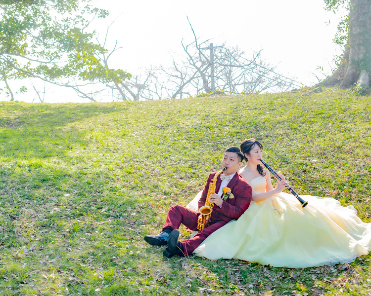 福岡　舞鶴公園での前撮り│福岡の前撮り・フォトウェディングはTHE WEDDING TOWN福岡