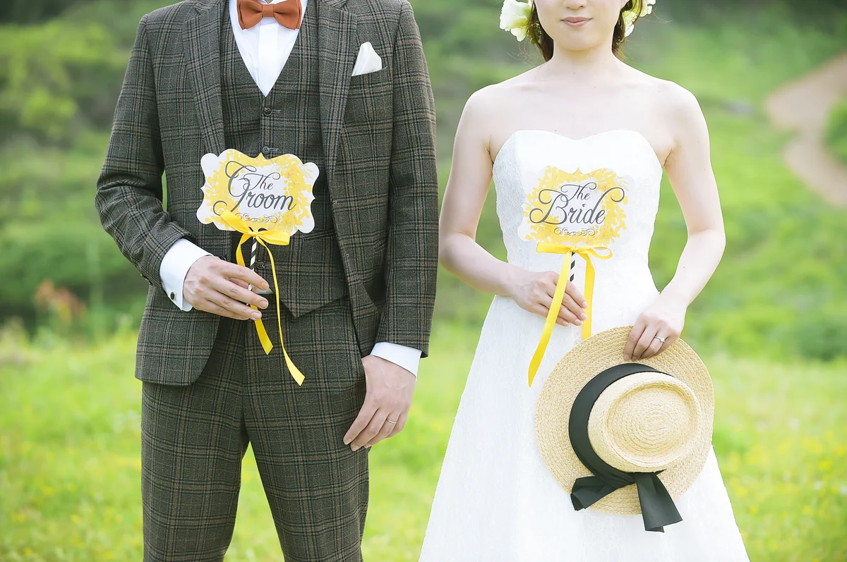 THE WEDDING TOWN(熊本・福岡)の家族と一緒のフォトウェディング撮影